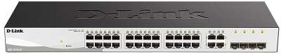 Коммутатор D-Link DGS-1210-28/F3A Настраиваемый L2 коммутатор с 24 портами 10/100/1000Base-T и 4 комбо-портами 100/1000Base-T/SFP {5} (465802)