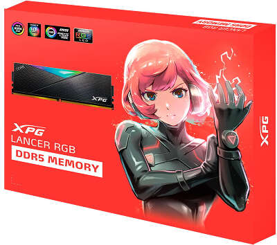 Набор памяти DDR5 DIMM 2x16Gb DDR5600 ADATA XPG Lancer RGB (AX5U5600C3616G-DCLARBK)