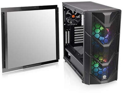 Корпус Thermaltake Commander C36 TG ARGB, черный, ATX, Без БП (CA-1N7-00M1WN-00)