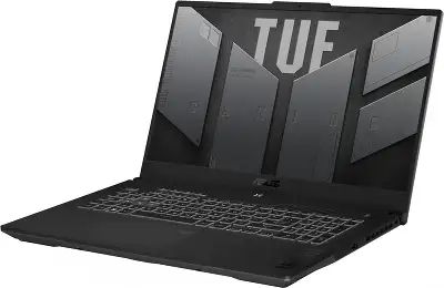 Ноутбук Asus TUF Gaming A17 FA707NVR-HX010 Ryzen 7 7435HS 16Gb SSD512Gb NVIDIA GeForce RTX4060 8Gb 17.3" IPS FHD (1920x1080) без ОС grey WiFi BT Cam (90NR0JJ5-M000D0)
