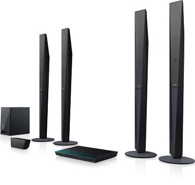 Домашний кинотеатр Sony с 3D Blu-Ray 5.1 BDV-E6100+Караоке диск 4000 песен+2 Микрофона