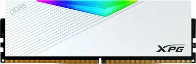 Память DDR5 2x32GB 6400MHz A-Data AX5U6400C3232G-DCLARWH XPG Lancer RGB RTL Gaming PC5-51200 CL32 DIMM 288-pin 1.4В kit dual rank с радиатором Ret