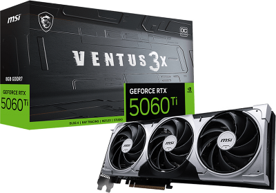 MSI GeForce RTX 5060 Ti 8G VENTUS 3X OC