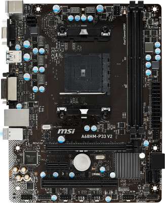 Мат. плата MSI A68HM-P33 V2