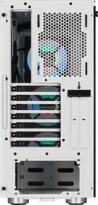 Корпус Corsair iCUE 465X RGB, белый, ATX, Без БП (CC-9011189-WW)