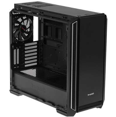 Корпус be quiet! SILENT BASE 601 WINDOW SILVER, черный/серебристый, EATX, Без БП (BGW27)