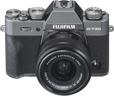 Цифровая фотокамера Fujifilm X-T30 Charcoal Silver kit (XC 15-45 f/3.5-5.6 OIS PZ)