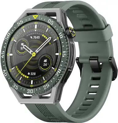 Смарт-часы Huawei Watch GT 3 SE Runner-SE 46мм 1.43" AMOLED корп.зеленый рем.зеленый разм.брасл.:140-210мм (55029803)