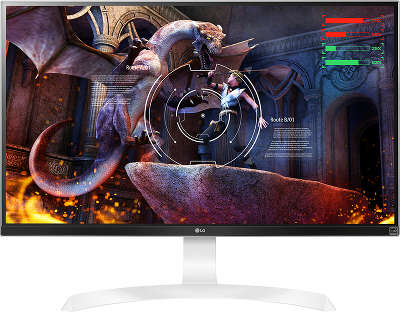Монитор 27" LG 27UD69P-W белый IPS