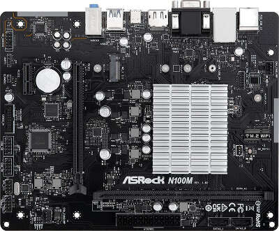 Материнская плата mATX SoC ASRock N100M