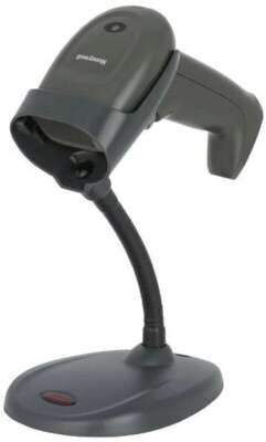 Сканер штрих-кода Honeywell HH490+STAND 2D проводной черный (HH490-R1-1USB-1-R)