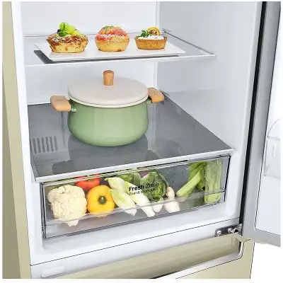 Холодильник LG GC-B509SECL 2-хкамерн. бежевый инвертер