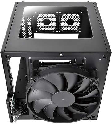 Корпус Thermaltake Case Suppressor F1, window, Black, w/o PSU, mITX