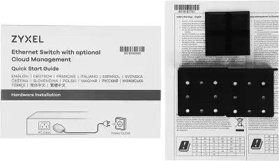 Коммутатор Zyxel Nebula GS192024HPV2-EU0101F 28G 4GBIC 24PoE 375W управляемый