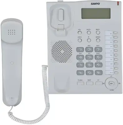 Телефон проводной Sanyo RA-S517W белый