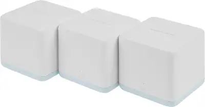 Бесшовный Mesh роутер Mercusys Halo H30 (HALO H30(3-PACK)) AC1200 10/100BASE-TX белый (упак.:3шт)
