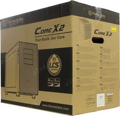 Корпус Thermaltake Core X2, Window, черный, mATX, без БП (CA-1D7-00C1WN-00)
