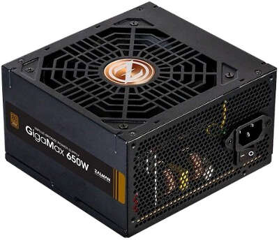 Блок питания 650W Zalman GigaMax (GVII), 120 мм, 80 Plus Bronze (ZM650-GVII)