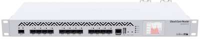 Маршрутизатор MIKROTIK CCR1016-12S-1S+ Router 1U 19" Rack Mount. 12x SFP, 1x SFP+. Serial. PoE. micrUSB, LCD touchscreen