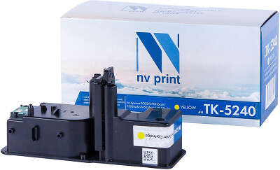 Тонер-картридж NVP NV-TK-5240 Yellow для Kyocera Ecosys P5026cdn/P5026cdw/M5526cdn/M5526cdw (3000k)