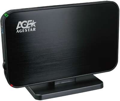AgeStar 3UB3A8-6G (Black) Мобил рек, usb3.0 to 3,5