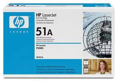 Картридж HP 51A лазерный (6500 стр)