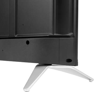 Телевизор QLED Hyundai 55" H-LED55QBU7500 Android TV Frameless черный/серебристый 4K Ultra HD 60Hz DVB-T DVB-T2 DVB-C DVB-S DVB-S2 USB WiFi Smart TV
