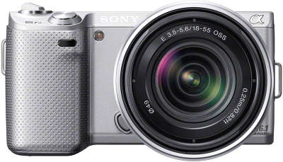 Цифровая фотокамера Sony NEX-5ND Silver Double Kit (E16 мм, 18-55 мм)