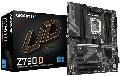 Материнская плата GIGABYTE Z790 D (ATX/1700/ 4xDDR5/2.5Gg RAID+HDMI+DP) (Z790 D)