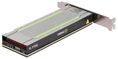 Графический процессор NVIDIA Tesla T4 16GB GDDR6 256bit 12nm 1005/10000MHz PCIe 3.0 x16 (900-2G183-0000-001), incl. ATX/LP brackets