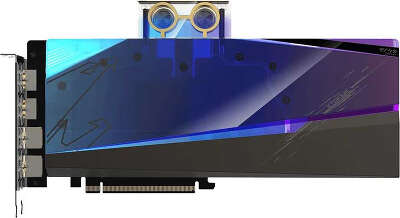 Видеокарта GIGABYTE AMD Radeon RX 6900 XT Aorus Xtreme WATERFORCE WB 16Gb DDR6 PCI-E 2HDMI, 2DP