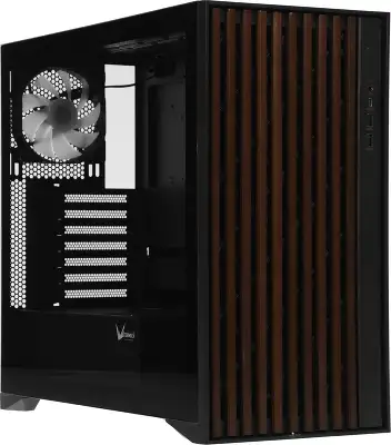 Корпус Formula TimberLine T0 черный без БП ATX 6x120mm 6x140mm 2xUSB3.0 audio