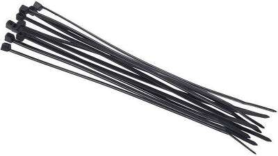 Стяжка NIKOMAX нейлоновая неоткрывающаяся, 100х2,5мм, устойчивая к УФ, черная, уп-ка 100шт.