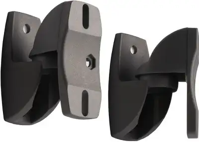 Кронштейн для акустических систем Holder LSS-6001 черный макс.5кг настенный поворот и наклон