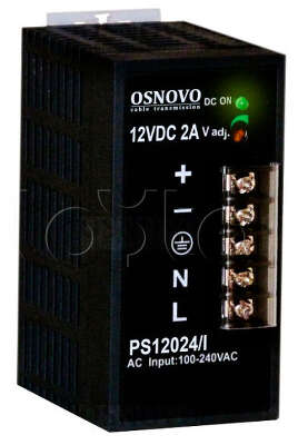 Блок питания AC/DC Osnovo PS-12024/I 24Вт
