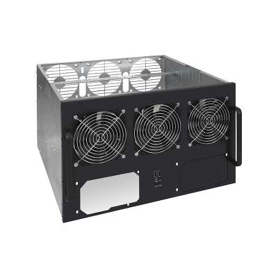 Корпус ExeGate Pro, черный, ATX, для майнинга (4U), Без БП (EX270770RUS)