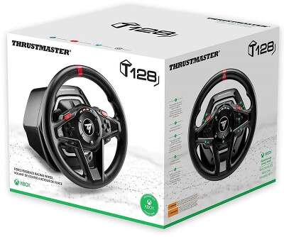 Руль ThrustMaster T128 13кноп. (с педалями) черный