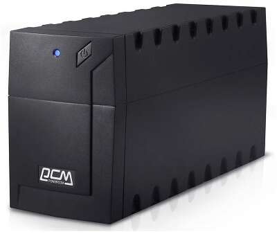 PowerCom Raptor RPT-800AP ИБП {800 ВА/ 480 Вт, AVR, USB, RJ11/RJ45, 3 xC13 с резервным питанием} (792811)