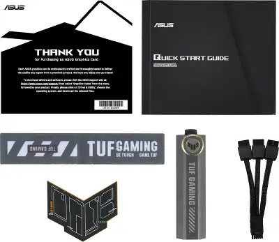 Видеокарта Asus PCI-E 5.0 TUF-RTX5080-O16G-GAMING NVIDIA GeForce RTX 5080 16Gb 256bit GDDR7 2700/30000 HDMIx2 DPx3 HDCP Ret