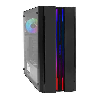 Корпус ExeGate EVO-5020, черный, ATX, Без БП (EX292688RUS)