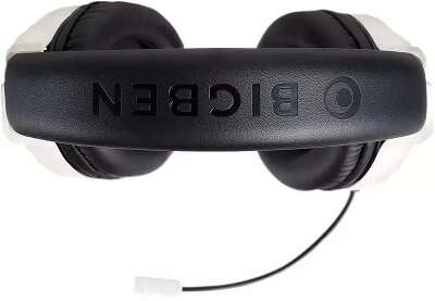 Наушники с микрофоном Nacon Bigben белый 2.2м накладные оголовье (PS4OFHEADSETV3WHITE)