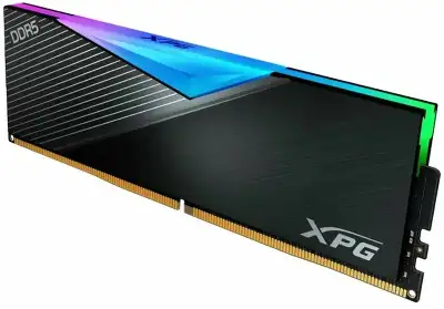 Память DDR5 32GB 7200MHz A-Data AX5U7200C3416G-DCLARBK XPG Lancer RGB OEM Gaming PC5-57600 CL34 DIMM ECC 288-pin 1.4В Intel single rank с радиатором OEM