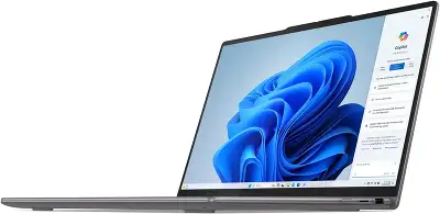 Ноутбук Lenovo Yoga 7 14AHP9 Ryzen 5 8640HS 16Gb SSD1Tb AMD Radeon 760M 14" IPS Touch WUXGA (1920x1200) Windows 11 Home dk.grey WiFi BT Cam Bag (83DK006SRK)