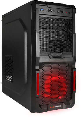 Корпус Aerocool MC3 черный без БП ATX 3x120mm 2xUSB2.0 1xUSB3.0
