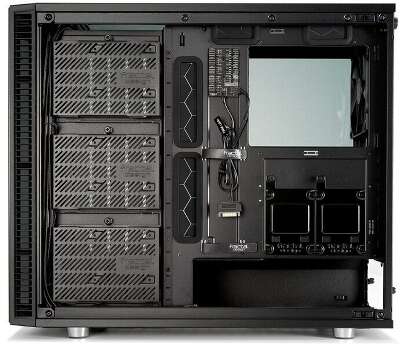 Корпус Fractal Design Define S2 Vision Blackout Edition, черный, ATX, Без БП (FD-CA-DEF-S2V-BKO-TGD)