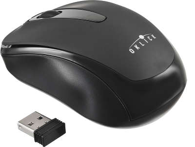 Мышь беспроводная USB Oklick 405MW 1200 dpi, чёрная