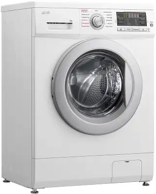Стиральная машина LG F1296HDS1 класс: A загр.фронтальная макс.:7кг белый инвертер