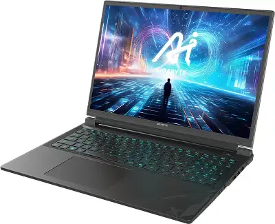 Ноутбук Gigabyte G6X Core i7 13650HX 16Gb SSD1Tb NVIDIA GeForce RTX4060 8Gb 16" IPS FHD+ (1920x1200) Windows 11 Home grey WiFi BT Cam 7300mAh (9KG-43KZ854SH)