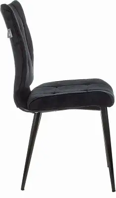 Стул для дома Бюрократ CH-K10 черный Light 20 металл черный на ножках (CH-K10_1/LT20)