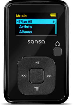 Цифровой аудиоплеер SanDisk Sansa™ Clip+ 8 Гб чёрный